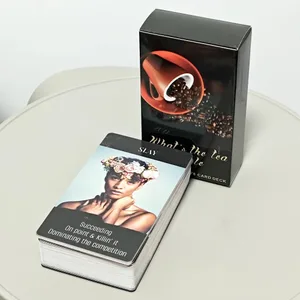 10.3*6cm What's The Tea Situations Oracle Deck 78 Pcs Cards Tarot