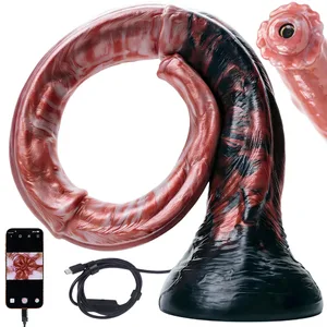 Huge Horse Dildo Anal Dilator APP Controlled Speculum Camera Anus Expansion Long Peekable Silicone Butt Plug Adult Sex Toys