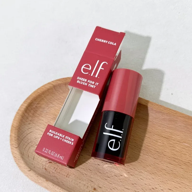 Hot ELF Skincare Products Pre Makeup Gel Gel Green Primer 75ml Natural Non Greasy Lip and Cheek Dual-use Liquid Powder Blusher