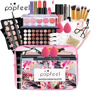 All-in-One Makeup Kit 3 Set Options Full Face Cosmetics Set Beginner-Friendly Gift For Women