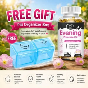 Evening Primrose Oil 1300mg with Rich GLA & Essential Nutrients Balance Hormones Support Women's Comfort & Enhance Skin Health