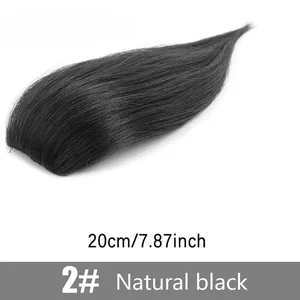 Wig synthetic pad hair piece 20cm 30cm two card one-piece pad hair root increase quantity hair extensions