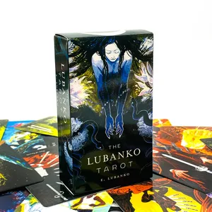 The LUBANKO Tarot Deck Mystical Artwork Durable & Portable Meditation & Party Games Perfect For Spiritual Guidance & Collector