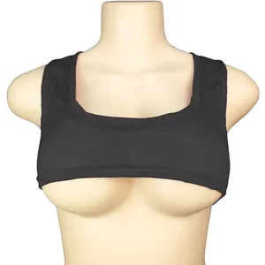 Y2k European and American Low Round Neck Ultra Short Sleeveless Vest T-shirt Sexy Chest Hugging and Navel Exposed Vest