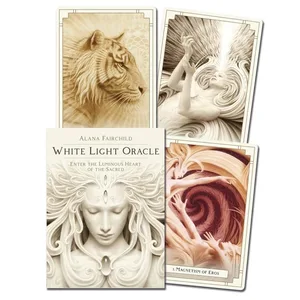 Tarot Deck Full English Oracle Cards For White Light Waite Alice Series Tarot Cards Board Games for Personal Use