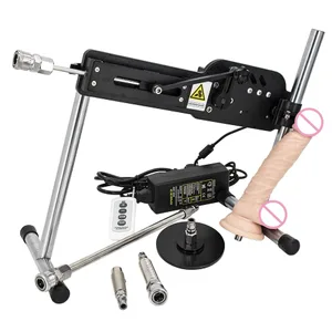 App-Controlled Mute High-Power 70W Dildo Sex Machine with Vac-u-Lock Dildo Attachments And Pumping Gun Adult Toy