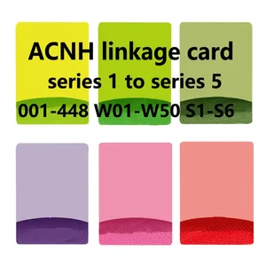 linkage card series 1 to series 5 Sanrio S1 to S6 card NTAG215 NFC Printing animal Card Work for NS switch