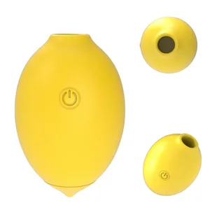 Vacuum Sucking Vibrator for Women Lemon Sex Toys Suction Clitoris Stimulator 10 Power Female Oral Nipple Clit Vibrating Sucker