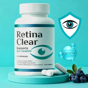 Vision Support Supplement – with Lutein Zeaxanthin Quercetin Vitamin A Zinc & Bilberry – Supports Visual Clarity Focus 60 Capsules