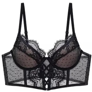 Push Up Lace Lingerie Set for Women Sheer Chemise with Soft Underwire Bra Fishbone Teddy Sexy Bridal Honeymoon Outfit S-XL