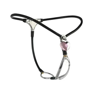YoKoNex Transparent Female Chastity Belt Lightweight Panties Black Emperor Chastity Belt Lock Fetish Adult Sex Toys