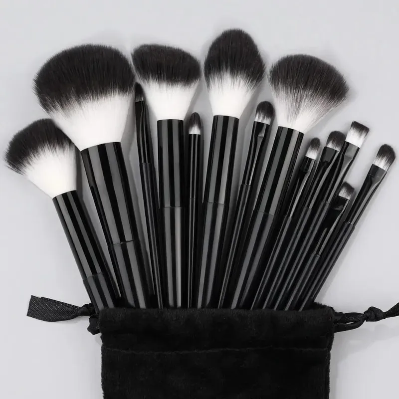 13-20Pcs Makeup Brushes Set Premium Soft Fluffy Cosmetic Foundation Powder Eyeshadow Kabuki Blending Make Up Brush Beauty Tools — image 12