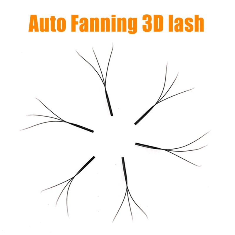 Cilios 3D W Lash Extension Supplies 4D W Y Shape Lash Clusters Premade Volume Fans Natural Mink Individual Bundles Curl C/D — image 3