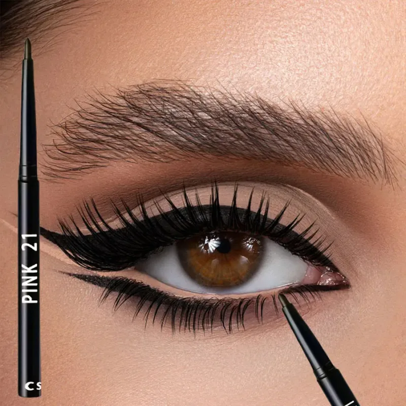 3pcs Waterproof Black Eyeliner Pencils-Smudge-Proof Long-Lasting &Beginner-Friendly Eye Makeup
