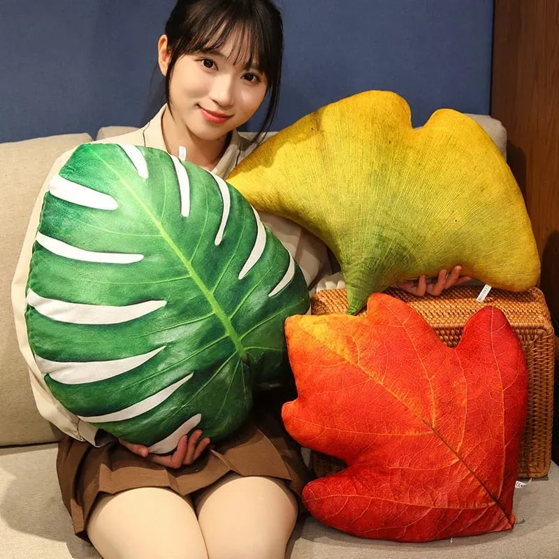Leaf Pillow Succulent Leaf Shaped Throw Pillow For Indoor Couch Sofa Living Room Home Decor Plant Lovers Garden Lovers — image 7