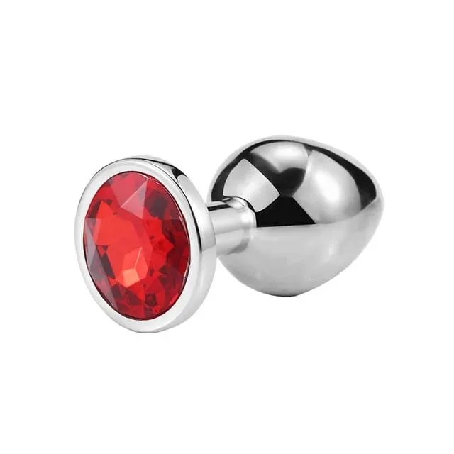 Anal Plug Sex Toys Mini Round Shaped Metal Stainless Smooth Butt Plug Stimulator Prostate Massager Anal Dildo Adult Sex Products