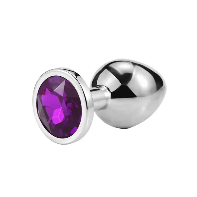 Anal Plug Sex Toys Mini Round Shaped Metal Stainless Smooth Butt Plug Stimulator Prostate Massager Anal Dildo Adult Sex Products