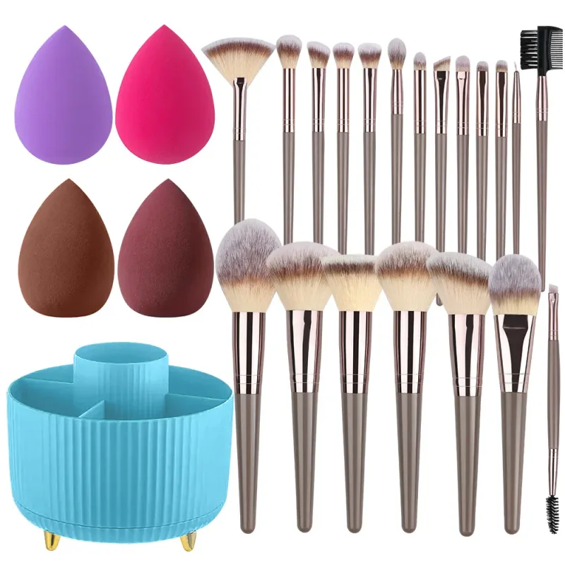 NEW 1-20PCS Makeup Brushes Set Foundation Blush Powder Concealers Eyeshadow Soft and Fluffy Female Cosmetic Beauty Tools Storage