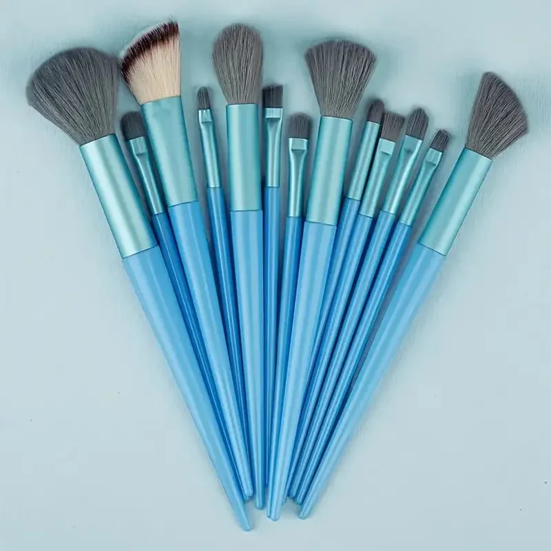 13Pcs Makeup Brush Set Soft Fluffy Cosmetic Foundation Powder Eyeshadow Kabuki Blending Make Up Brush Beauty Tool Makeup — image 15