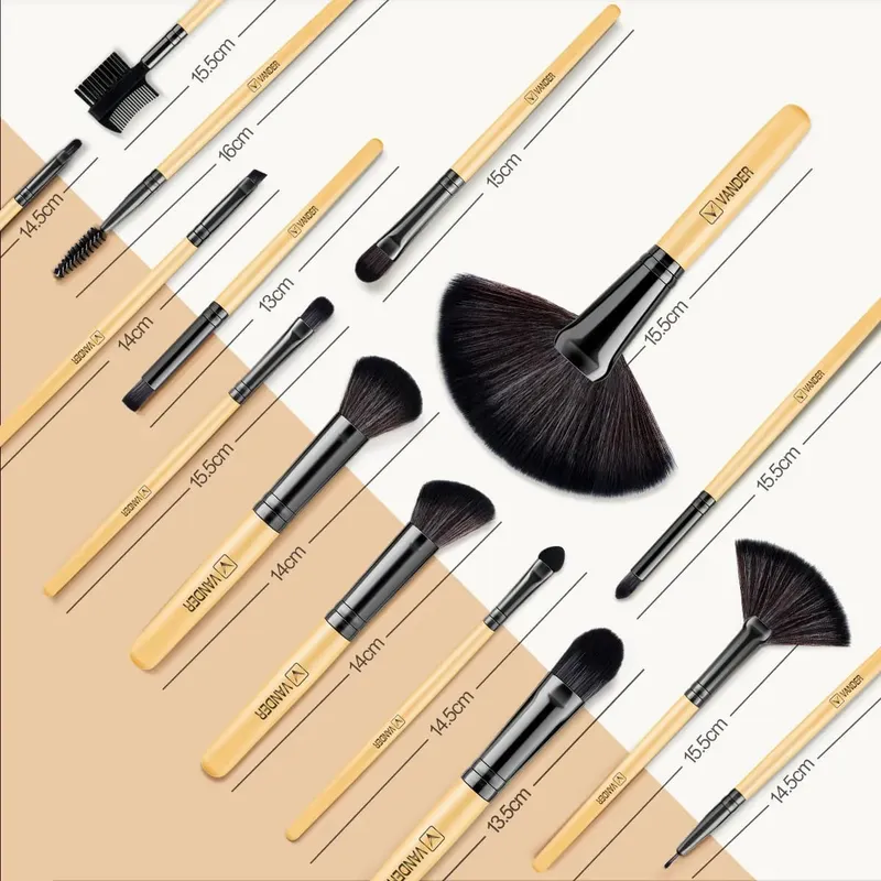 13/32Pcs Makeup Brushes Set Professional Beauty Cosmetics Foundation Powder Eyeshadow Kabuki Blending Blush Makeup Brush Tool — image 3