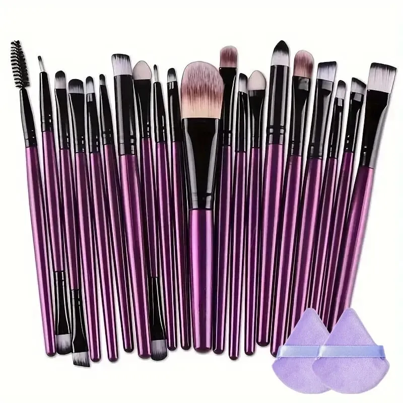 13-20Pcs Makeup Brushes Set Premium Soft Fluffy Cosmetic Foundation Powder Eyeshadow Kabuki Blending Make Up Brush Beauty Tools — image 9