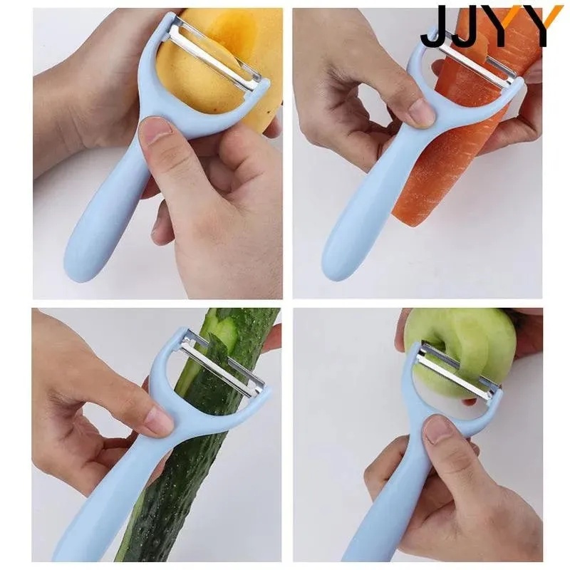 Fruit Peeling Knife Stainless Steel Peeler Peeling Apples Kitchen Vegetable Fruit Sharp Peeler Potato Peeler — image 6