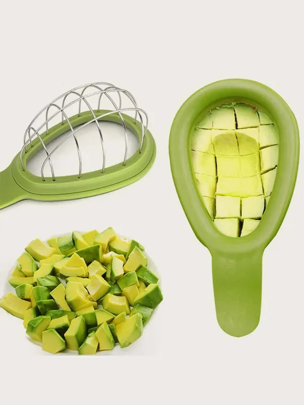 1pc Stainless Steel Avocado Cutter — image 8
