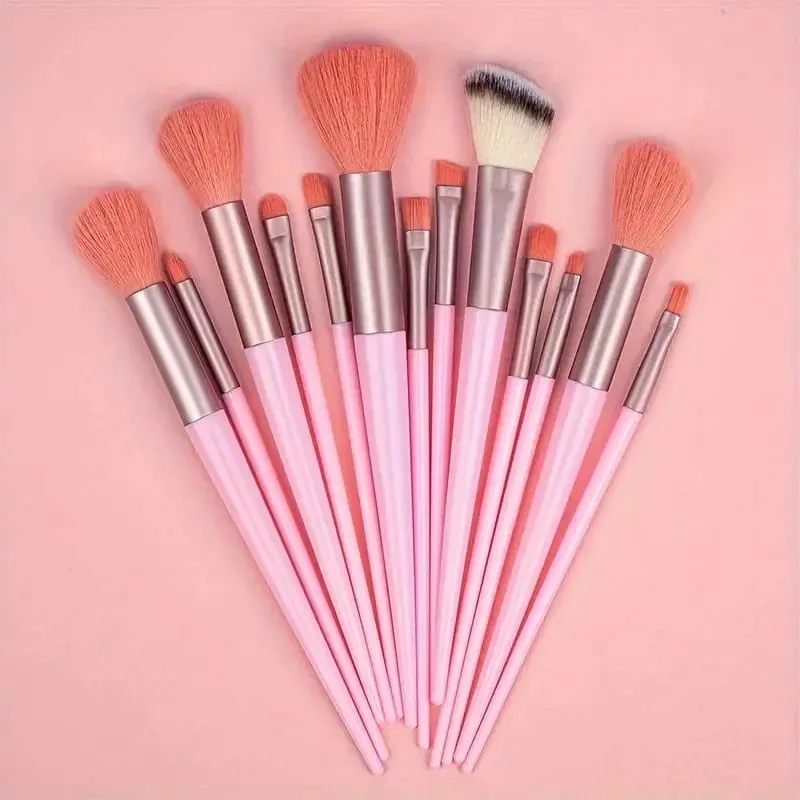 13Pcs Makeup Brush Set Soft Fluffy Cosmetic Foundation Powder Eyeshadow Kabuki Blending Make Up Brush Beauty Tool Makeup — image 12