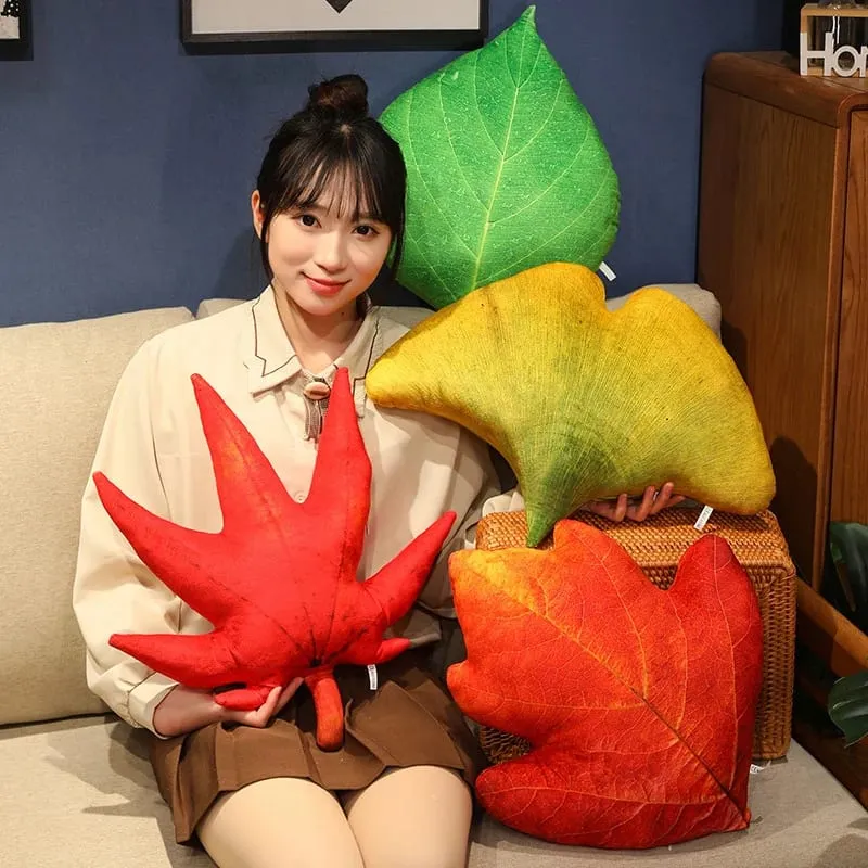 Leaf Pillow Succulent Leaf Shaped Throw Pillow For Indoor Couch Sofa Living Room Home Decor Plant Lovers Garden Lovers — image 3