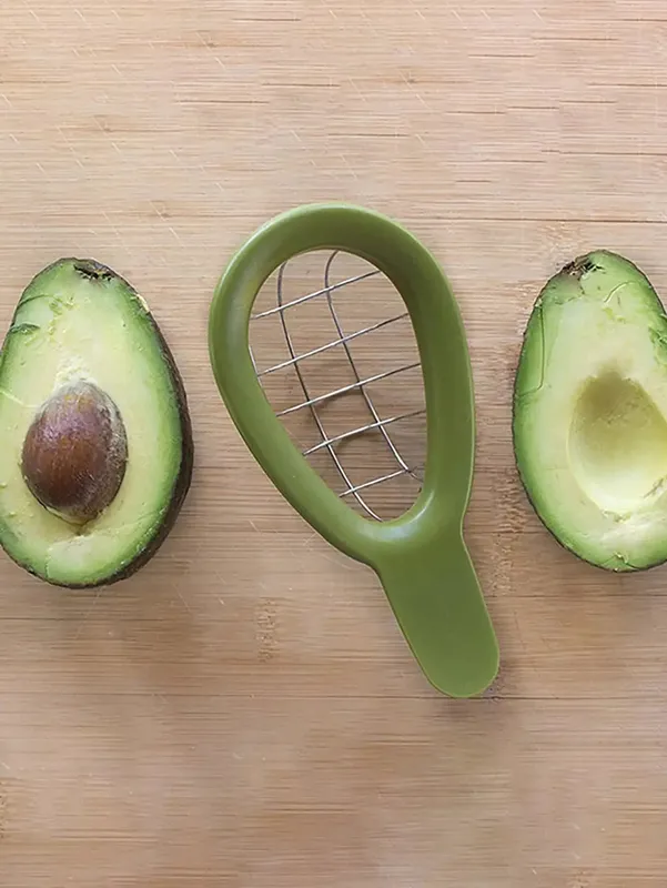 1pc Stainless Steel Avocado Cutter — image 9