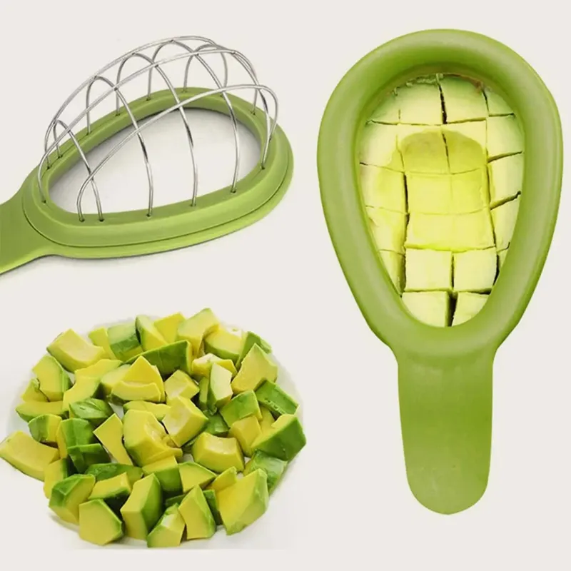 1pc Stainless Steel Avocado Cutter — image 3