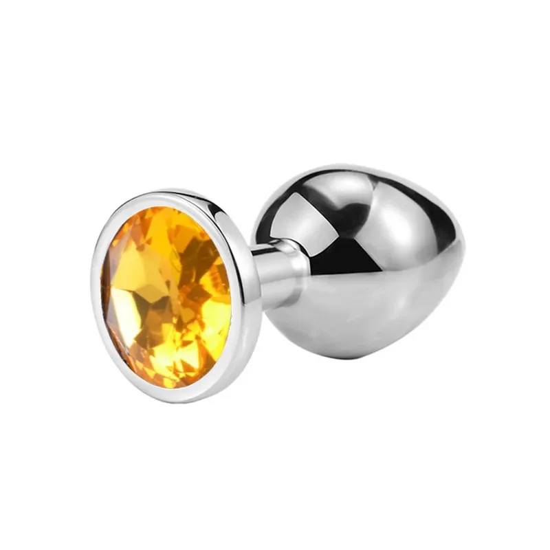 Anal Plug Sex Toys Mini Round Shaped Metal Stainless Smooth Butt Plug Stimulator Prostate Massager Anal Dildo Adult Sex Products