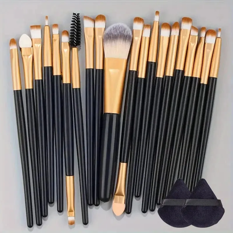 13-20Pcs Makeup Brushes Set Premium Soft Fluffy Cosmetic Foundation Powder Eyeshadow Kabuki Blending Make Up Brush Beauty Tools — image 34