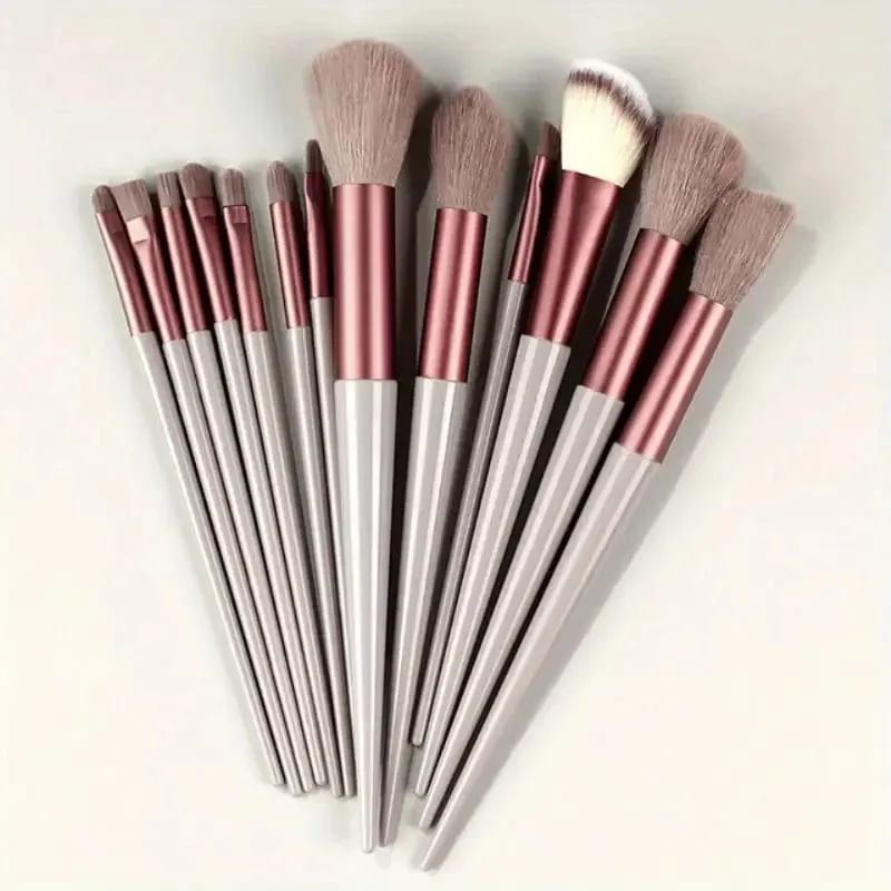 13-20Pcs Makeup Brushes Set Premium Soft Fluffy Cosmetic Foundation Powder Eyeshadow Kabuki Blending Make Up Brush Beauty Tools — image 16