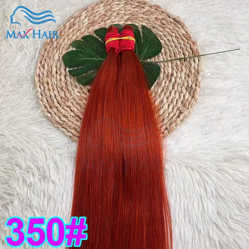 Human Hair Bulk No Weft 100% Bundles 613 Straight Highlight Original Bulk Extensions Russian Natural Unprocessed Blonde Hair — image 23