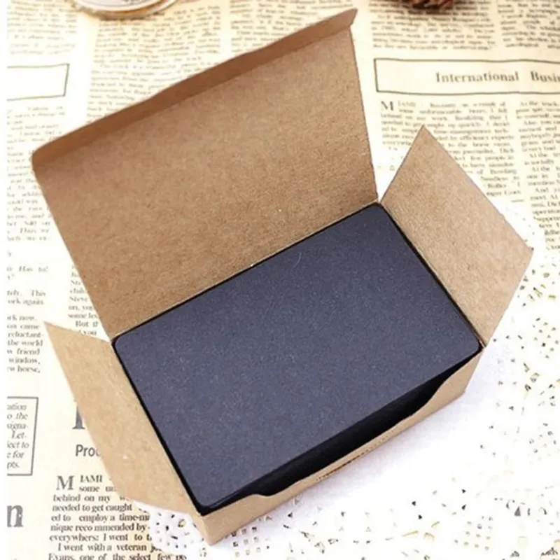 100Pcs 5.3*9cm Blank Card For Business Cards For Message And Book Name Blank Cards For Business Card Message Cards 300gsm — image 3