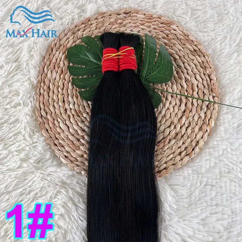 Human Hair Bulk No Weft 100% Bundles 613 Straight Highlight Original Bulk Extensions Russian Natural Unprocessed Blonde Hair