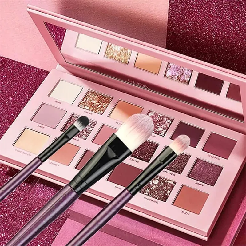 20Pcs Makeup Brushes Set Eyeliner Brush Blending Brush Makeup Brush for Cheeks Eye Cosmetic Foundation Brush with Makeup Sponge