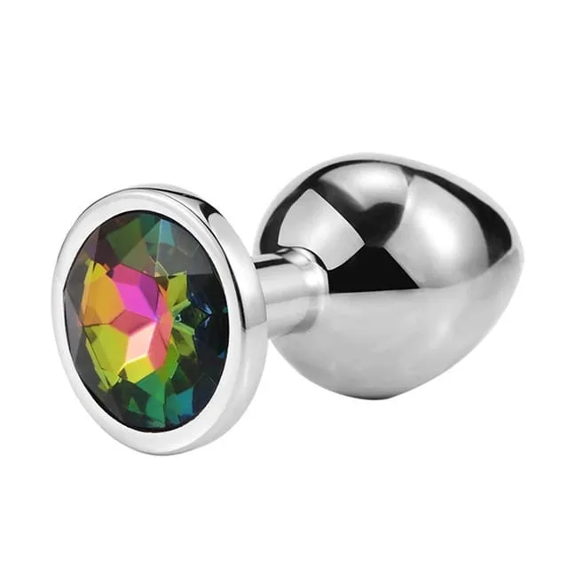 Anal Plug Sex Toys Mini Round Shaped Metal Stainless Smooth Butt Plug Stimulator Prostate Massager Anal Dildo Adult Sex Products