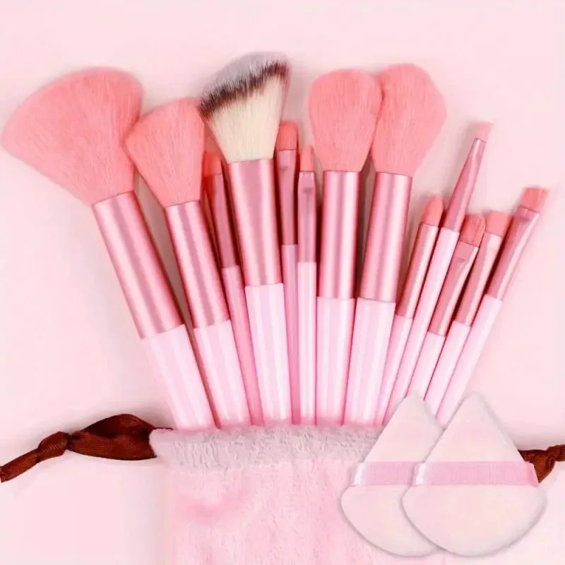13-20Pcs Makeup Brushes Set Premium Soft Fluffy Cosmetic Foundation Powder Eyeshadow Kabuki Blending Make Up Brush Beauty Tools — image 13