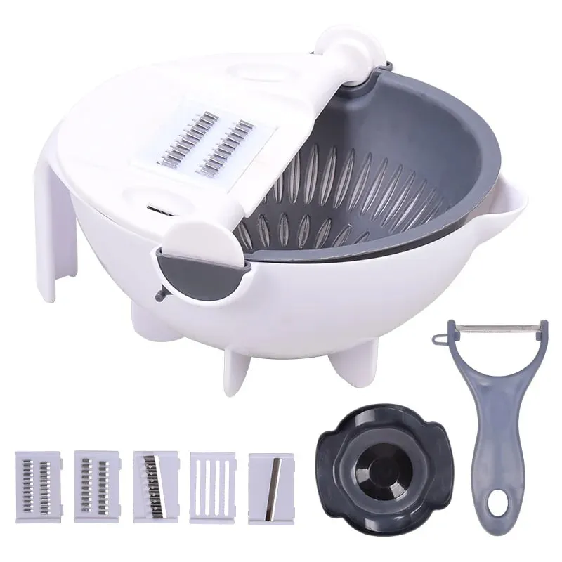 4 In 1 Vegetable Cutter Multifunctional Handheld Electric Wireless Chop Garlic Mash Minced Slice Onion Cutting Cooking Gadget — image 11