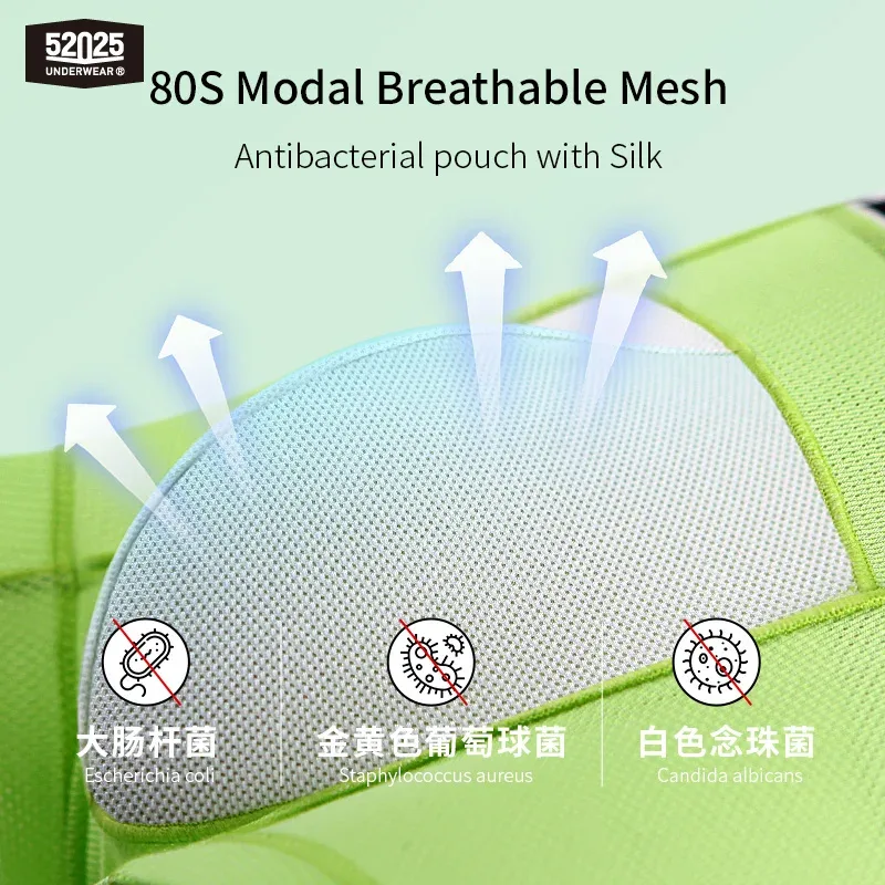 52025 Men's Air-Mesh Boxers – U-Pouch Support, Advanced Airflow Ventilation, Quick-Dry Cooling Comfort and Dynamic Stretch — image 11