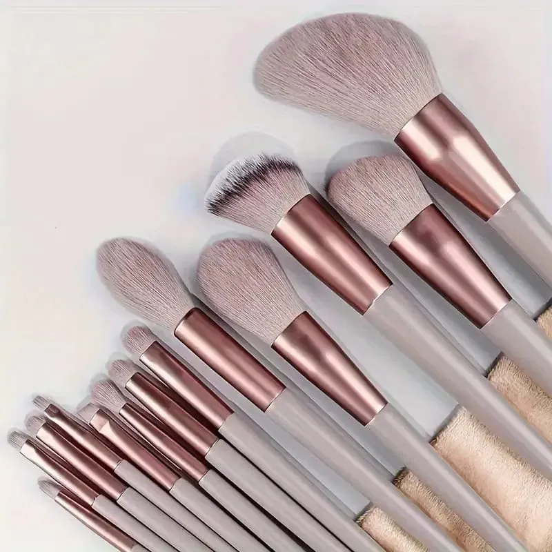 13Pcs Makeup Brush Set Soft Fluffy Cosmetic Foundation Powder Eyeshadow Kabuki Blending Make Up Brush Beauty Tool Makeup — image 2