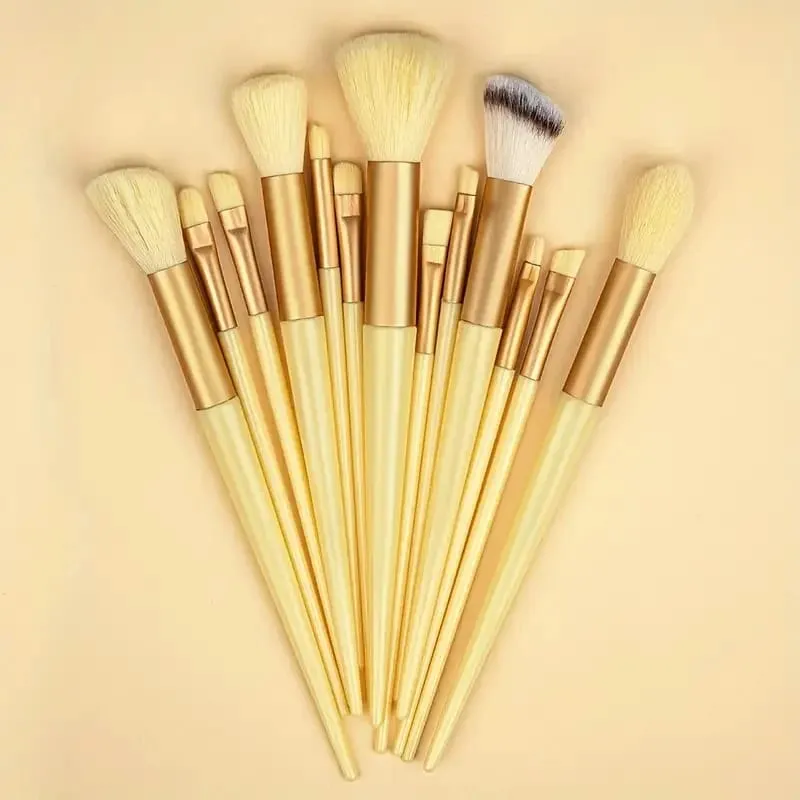 13Pcs Makeup Brush Set Soft Fluffy Cosmetic Foundation Powder Eyeshadow Kabuki Blending Make Up Brush Beauty Tool Makeup — image 17