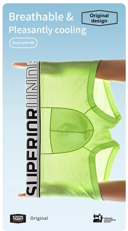 52025 Men's Air-Mesh Boxers – U-Pouch Support, Advanced Airflow Ventilation, Quick-Dry Cooling Comfort and Dynamic Stretch — image 17