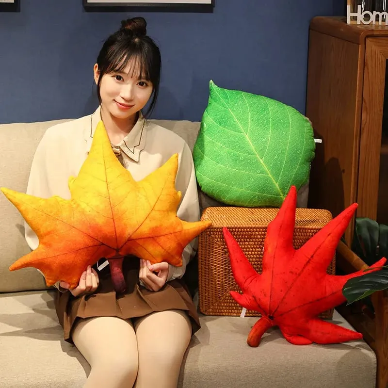 Leaf Pillow Succulent Leaf Shaped Throw Pillow For Indoor Couch Sofa Living Room Home Decor Plant Lovers Garden Lovers — image 4