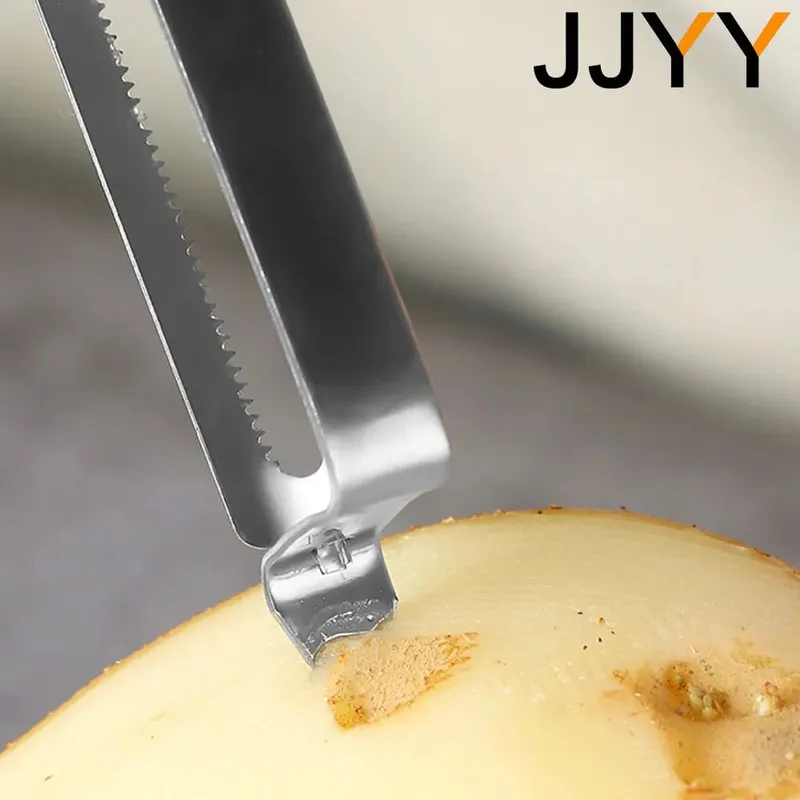 High quality stainless steel potato cucumber carrot grater kitchen multifunctional vegetable fruit peeler vegetable slicer — image 9