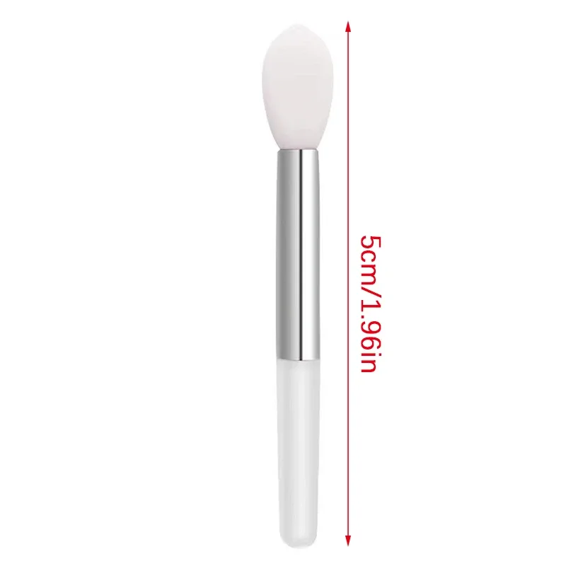 1PC Silicone Lip Balms Lip Mask Brush with Sucker Dust Cover Lipstick Cosmetic Makeup Brushes Lipstick Brush Storage Box — image 6