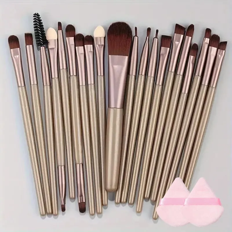 13-20Pcs Makeup Brushes Set Premium Soft Fluffy Cosmetic Foundation Powder Eyeshadow Kabuki Blending Make Up Brush Beauty Tools — image 15