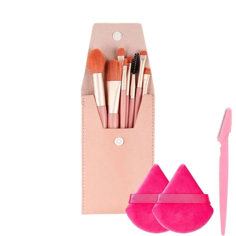 8-13Pcs Premium Makeup Brushes Set for Cosmetics Foundation Blush Powder Eyeshadow Kabuki Blending Makeup Brush Beauty Tool — image 17